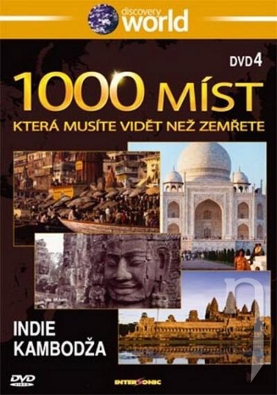 DVD Film - 1000 míst, která musíte vidět než zemřete - DVD 4 (papierový obal)