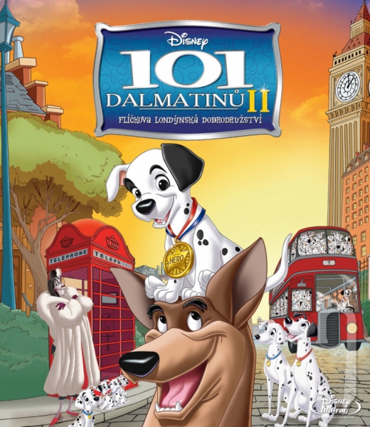 BLU-RAY Film - 101 Dalmatinů II: Flíčkova londýnská dobrodružství