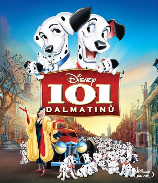 BLU-RAY Film - 101 dalmatinů