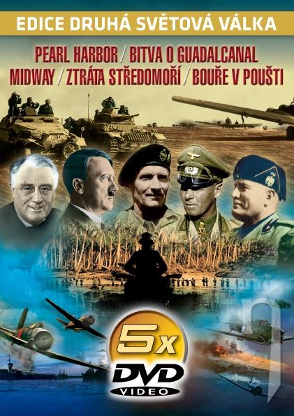 DVD Film - 2. světová válka (5 DVD)