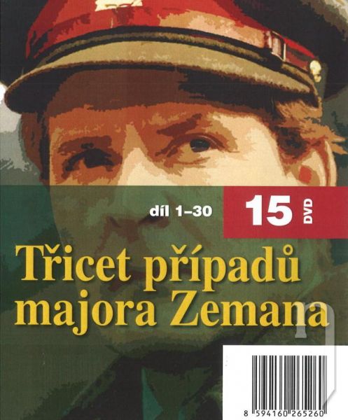 DVD Film - 30 prípadov majora Zemana - 15 DVD sada (DVD č. 4 bez obalu - len disk vo folii)