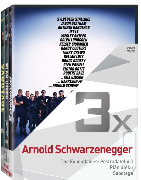 DVD Film - A. Schwarzenegger (3 DVD)