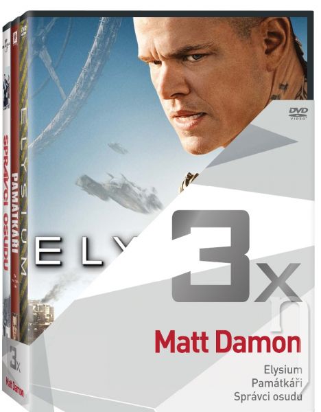 DVD Film - 3DVD Matt Damon