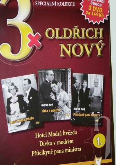 DVD Film - 3x Oldřich Nový I. (3DVD)