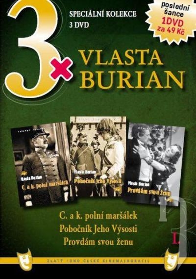 DVD Film - 3x Vlasta Burian I.  FE