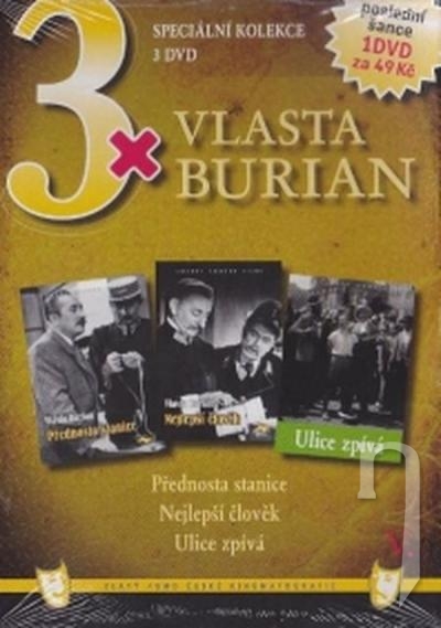 DVD Film - 3x Vlasta Burian V.  FE