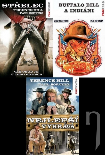 DVD Film - 3x western (3DVD sada)