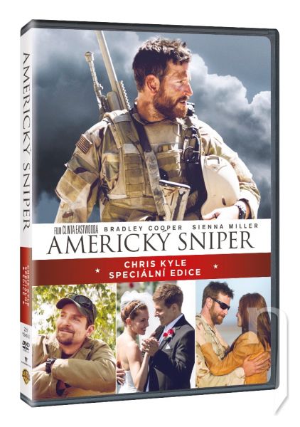 DVD Film - Americký sniper (2 DVD)