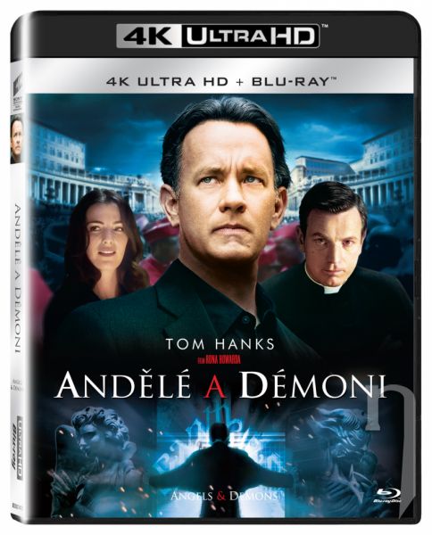 BLU-RAY Film - Andělé a démoni UHD + BD