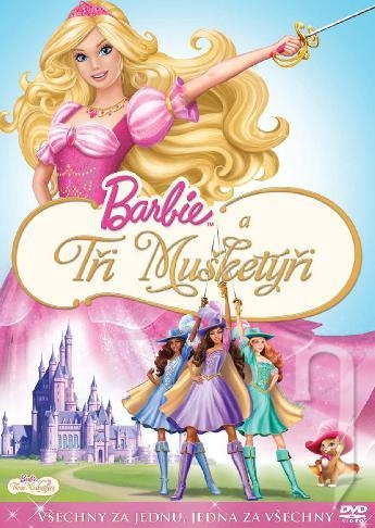 DVD Film - Barbie a tři mušketýři