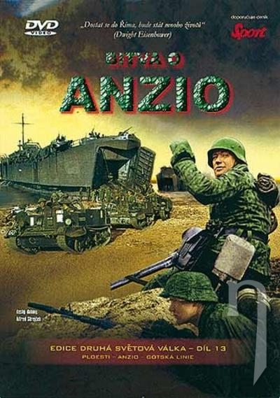 DVD Film - Bitva o Anzio (papierový obal) CO