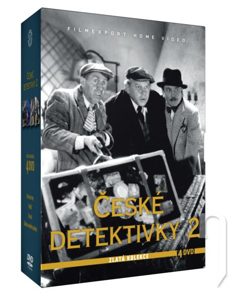 DVD Film - České detektívky 2 (4 DVD)