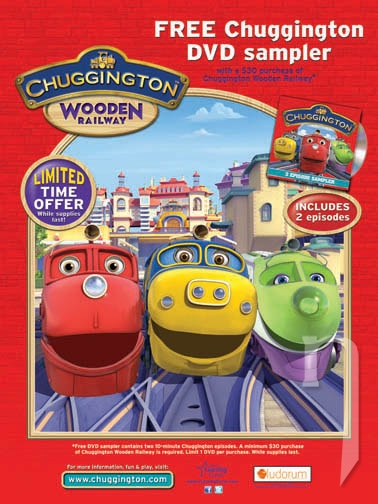 DVD Film - Chuggington (3 DVD)