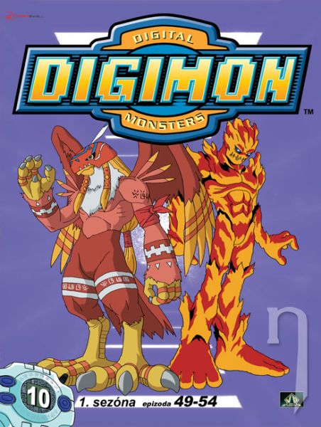 DVD Film - DIGIMON 1. série, disk 10