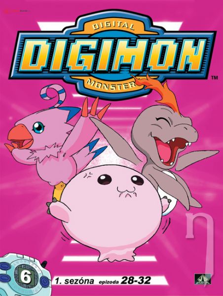 DVD Film - DIGIMON 1. série, disk 6