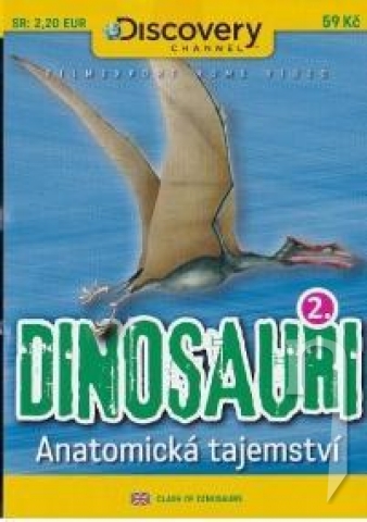 DVD Film - Dinosauri 2. - Anatomické tajomstvá (papierový obal) FE
