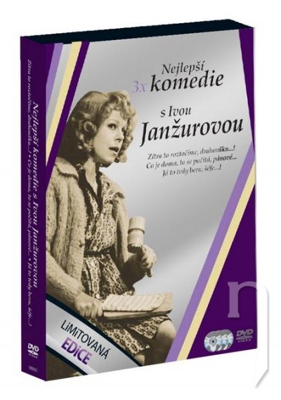 DVD Film - DVD kolekcia: Najlepšie komédie s Ivou Janžurovou (3 DVD)