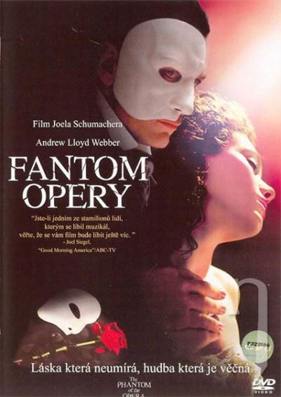 DVD Film - Fantóm opery - pošetka