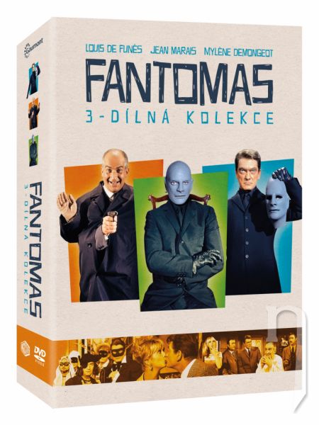 DVD Film - Fantomas 3DVD