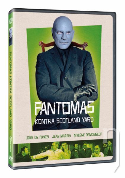 DVD Film - Fantomas kontra Scotland Yard