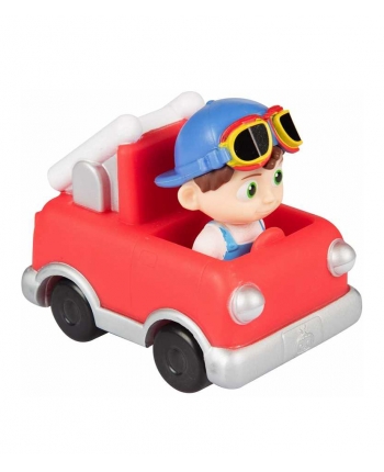 Hračka -  Figurka Tom Tom v hasičském autíčku - CoComelon - 9 cm