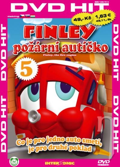 DVD Film - Finley požiarne autíčko 5 (papierový obal)