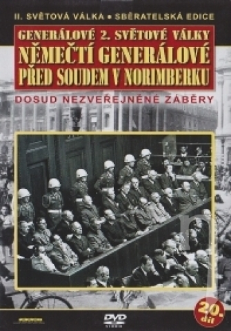 DVD Film - Generálové 2. světové války - Němečtí generálové před soudem v Norimberku (pošetka)