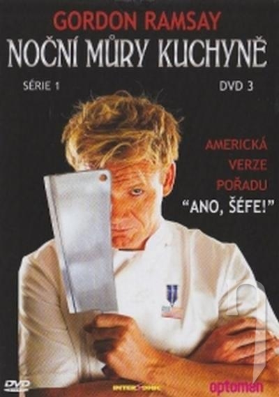 DVD Film - Gordon Ramsay: Noční můry kuchyně DVD 3 (papierový obal)