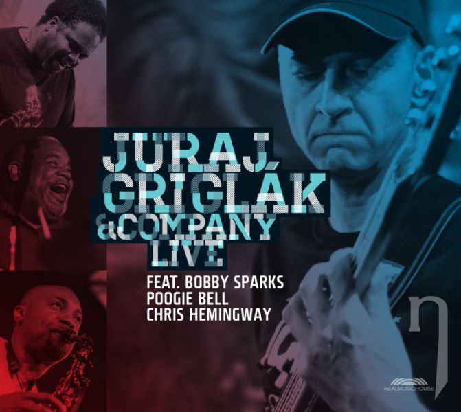 CD - GRIGLÁK JURAJ & COMPANY - Live (feat. Bobby Sparks, Poogie Bell, Chris Hemingway)