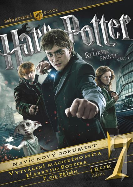 DVD Film - Harry Potter a Relikvie smrti - část 1 (3 DVD)