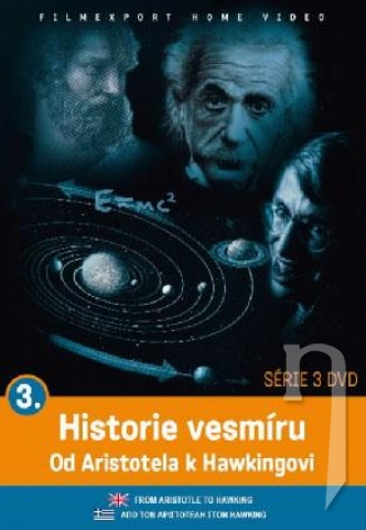 DVD Film - História vesmíru 3 - Od Aristotela k Hawkingovi (papierový obal) FE