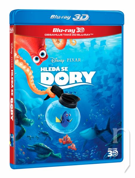 BLU-RAY Film - Hledá se Dory 3D + 2D