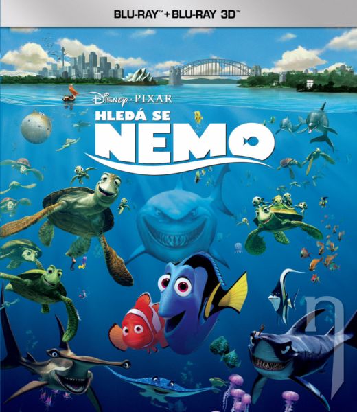 BLU-RAY Film - Hledá se Nemo 3D/2D (2 Bluray)