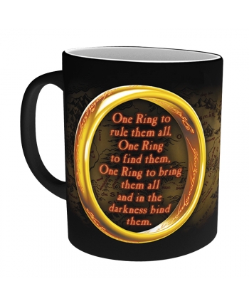 Hračka - Hrnek Lord of the Rings - Jeden prsten měníci se 295 ml
