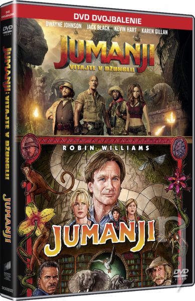 DVD Film - Jumanji kolekce (2 DVD)