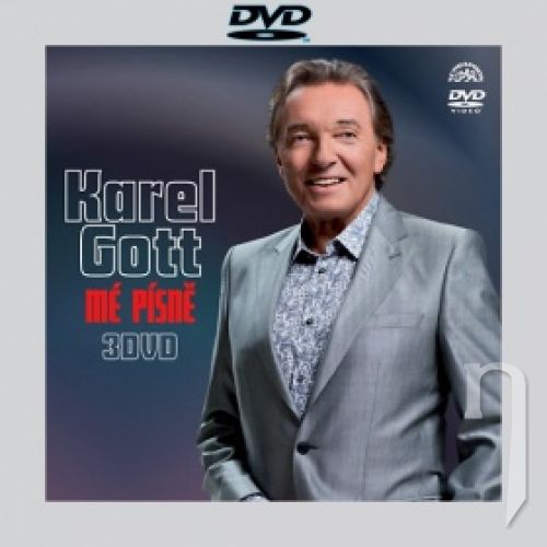 DVD Film - Karel Gott  - Mé Písně Hity 60.- 80. Let DVD