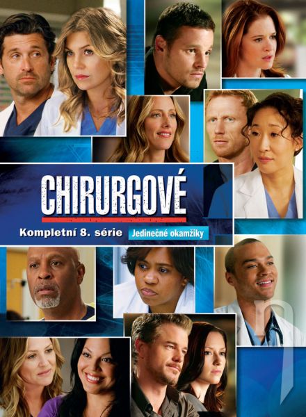 DVD Film - CHIRURGOVÉ / KLINIKA GRACE - Kompletní 8. série (6 DVD)