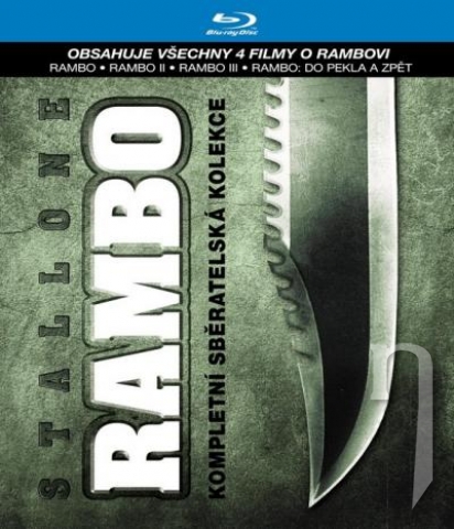 BLU-RAY Film - Kolekce: Rambo (4  Bluray)