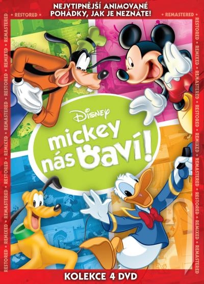 DVD Film - Kolekce Mickey nás baví! (4DVD)