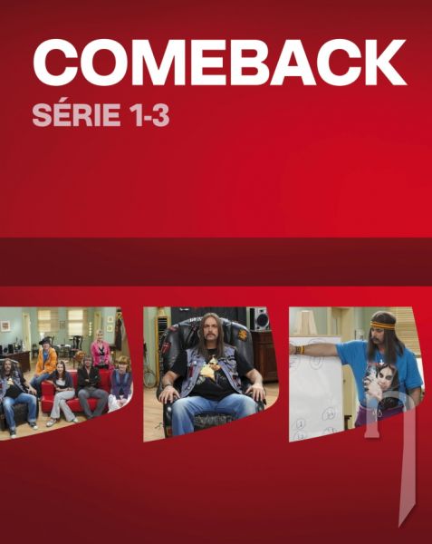 DVD Film - Comeback (1. - 3. série 12 DVD)