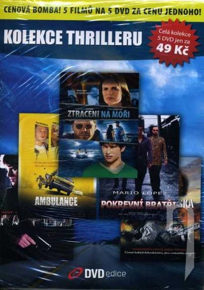 DVD Film - Kolekce thrilleru II. (5 DVD)