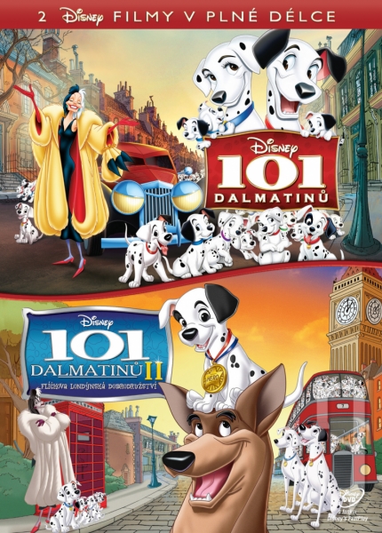 DVD Film - Kolekce: 101 dalmatinů (2 DVD)