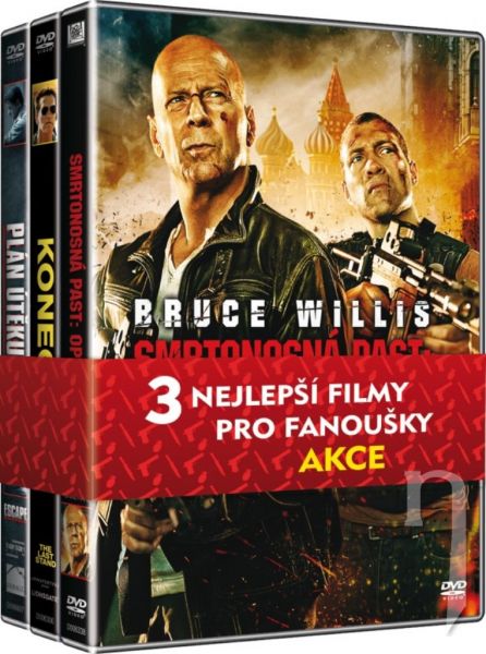 DVD Film - KOLEKCE AKČNÍ FILMY (3 DVD)