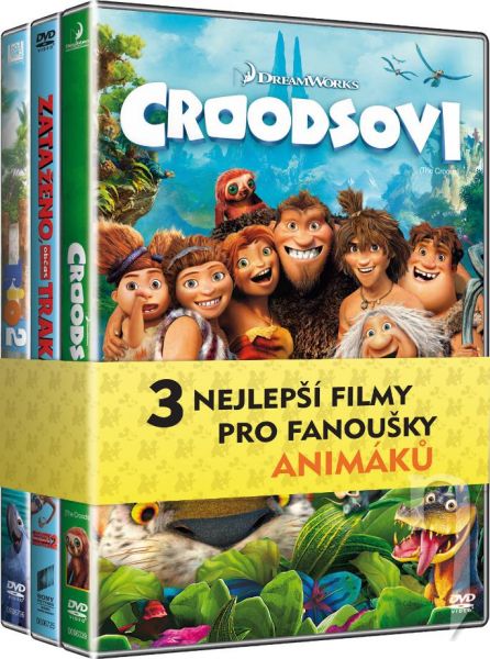 DVD Film - KOLEKCE ANIMOVANÉ FILMY (3 DVD)