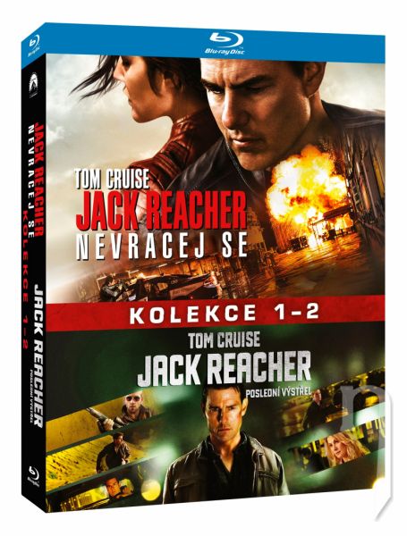 BLU-RAY Film - Jack Reacher kolekce 1-2 2 Bluray