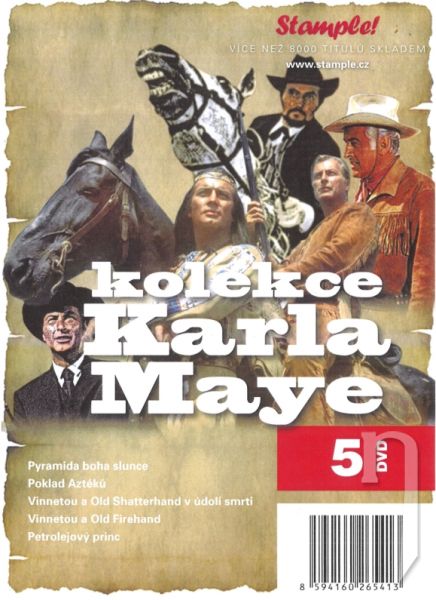 DVD Film - Kolekce Karla Maye (5 DVD)
