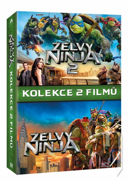 DVD Film - Želvy Ninja (2 DVD)