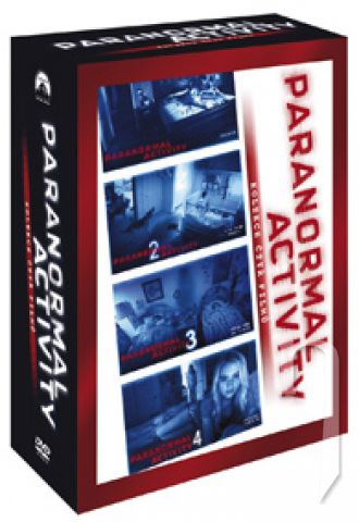 DVD Film - Kolekce: Paranormal Activity 1.-4. (4DVD)