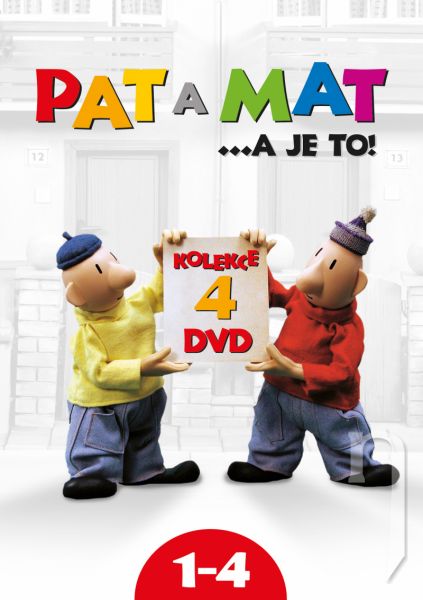 DVD Film - Kolekcie: Pat a Mat 1 - 4 (4 DVD)