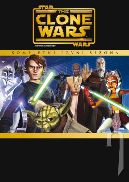 DVD Film - Kolekce Star Wars: Klonové války 1. série 4DVD